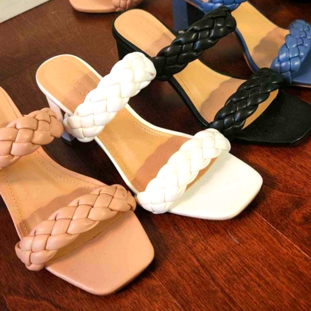 Braided sandals
